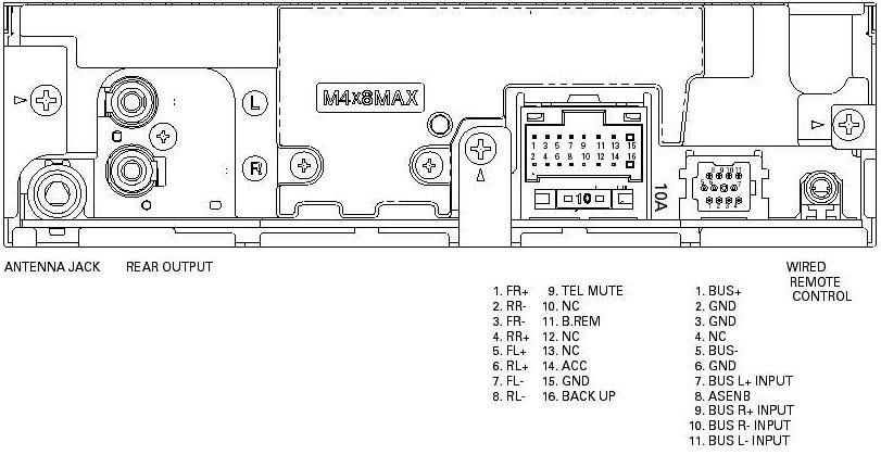 Wiring Diagram For A Pioneer Wbu-P2400Bt - img-virtual